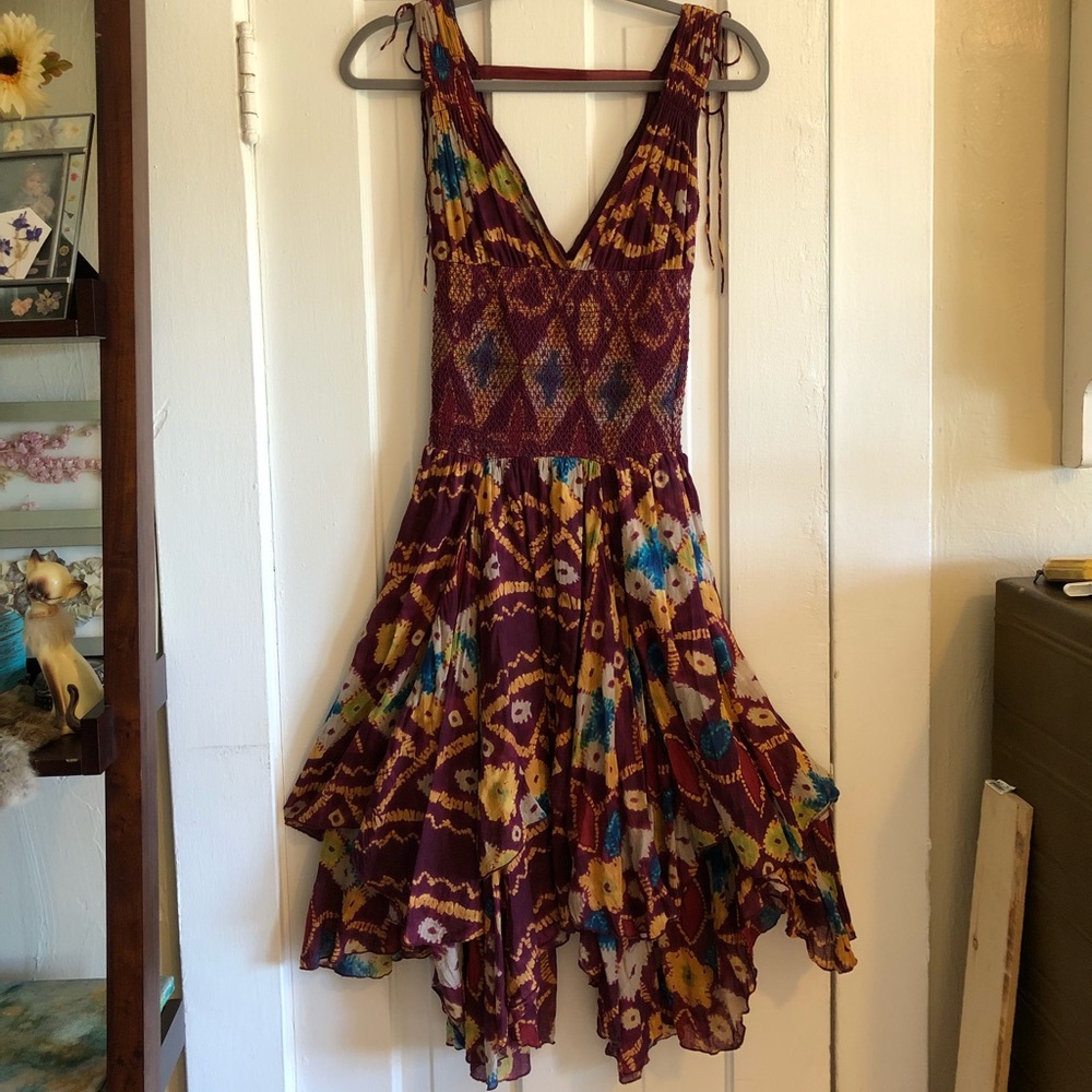 Free People Bandhini Wisteria dress
